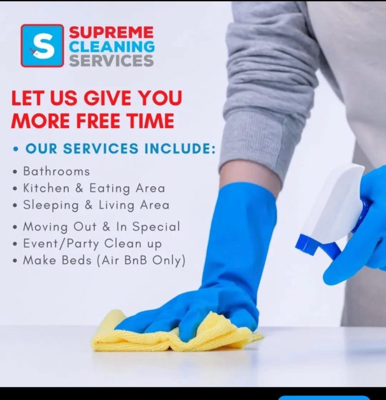 supreme cleaning services logo